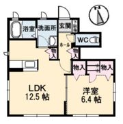 グランド ソレイユ B棟の間取り画像