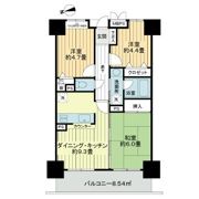 ライオンズプラザ松戸中央公園の間取り画像