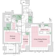パークマンション鳥居坂の間取り画像