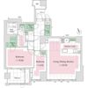 パークマンション鳥居坂の間取り画像