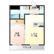 グレイスコート岡台の間取り画像