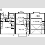 ZAZ Garden Village Bの間取り画像