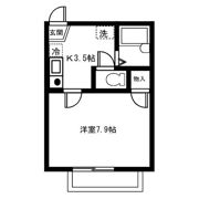 コゼットつつじヶ丘Aの間取り画像