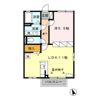エスポワール川田 Aの間取り画像