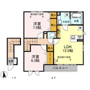 グランドールの間取り画像