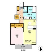 ラ･プランタン Fの間取り画像