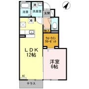 ソレアード A棟の間取り画像