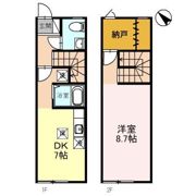 パルキューブの間取り画像