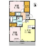 クルーガーランドAの間取り画像