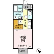 パプリカⅢ Aの間取り画像