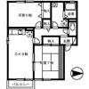 セジュール大浜の間取り画像