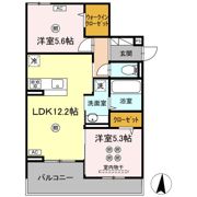 セジュールピア吉島の間取り画像
