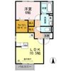コーポK E棟の間取り画像