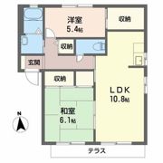クインテットの間取り画像