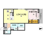 セレノアールBの間取り画像