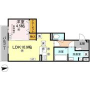 セレノアールBの間取り画像