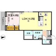 セレノアールBの間取り画像