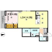 セレノアールBの間取り画像