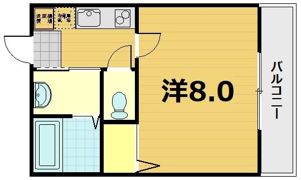 フラッティ梅小路の間取り画像