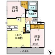 フェリーチェ A棟の間取り画像