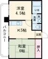 松本ハイツの間取り画像