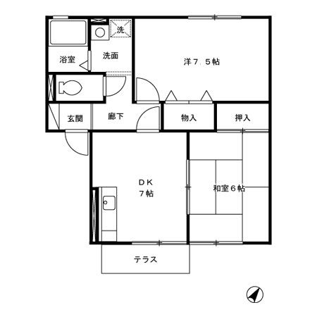 間取図