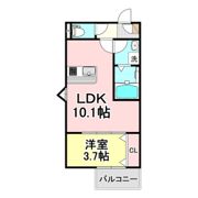 LECOCON津島Ⅴの間取り画像