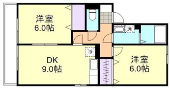 エーア トベーレB棟の間取り画像