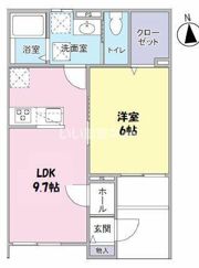 ノーヴァSガーデンの間取り画像