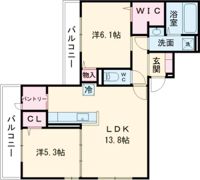 パサログランデ三条通の間取り画像