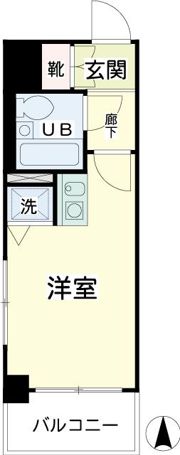 NICアーバンスピリッツ川崎の間取り画像