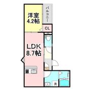 LECOCON津島Ⅴの間取り画像
