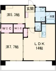 キャッスル上野 3番館の間取り画像