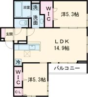 パサログランデ三条通の間取り画像