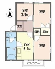 ディアス寿里の間取り画像