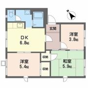 フレグランス船所Ⅱの間取り画像