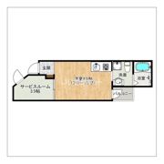 ガレット南福岡の間取り画像