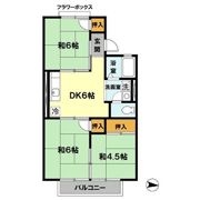 ハウスKの間取り画像