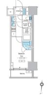 プレディアコート錦糸町スカイビューの間取り画像