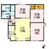 カーサ清田 ABの間取り画像