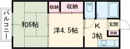 シティハイツ大塩の間取り画像