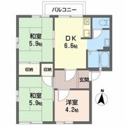 フレグランスロゼの間取り画像