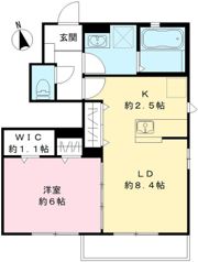 ルミエールBの間取り画像