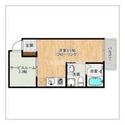 ガレット南福岡の間取り画像