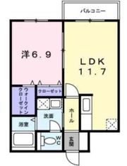 ヴォール中島の間取り画像