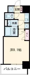 S-RESIDENCE堺altklasの間取り画像