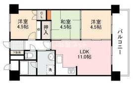 花房国分寺マンションの間取り画像