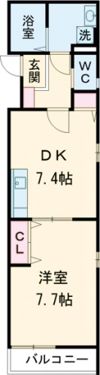 ノアール白須賀の間取り画像
