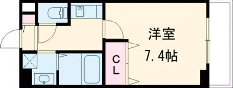 アルハステージ城北の間取り画像
