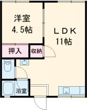 サンハイツの間取り画像